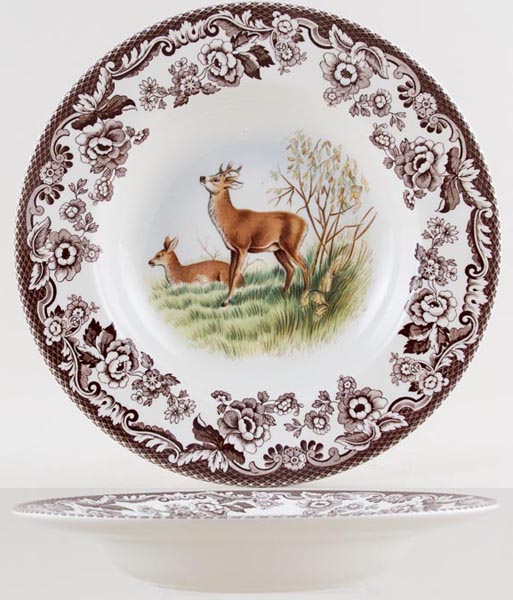 Dessert or Small Soup Bowl Deer c2005